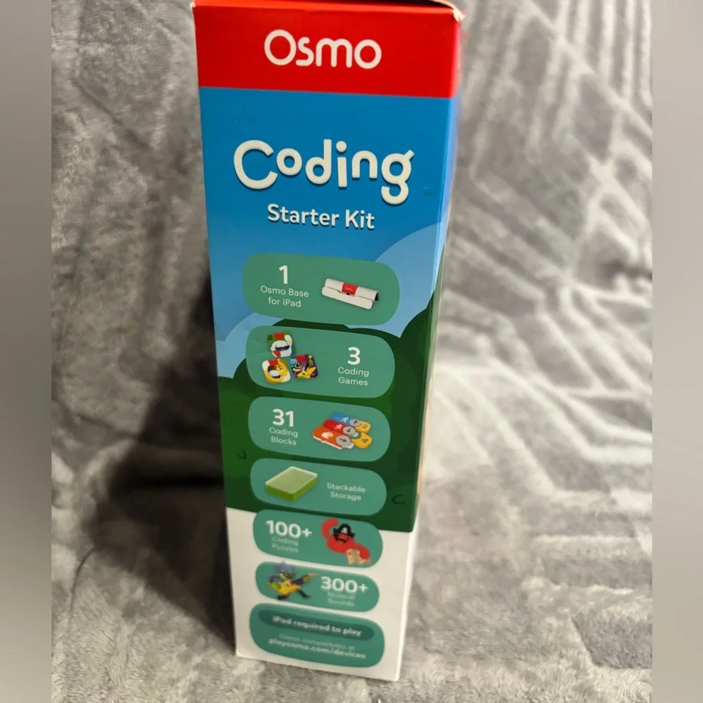Osmo - Coding Starter Kit for iPhone & iPad-3 Ages 5-10+‎ Learn to Code,
